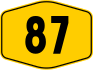 Federal Route 87 shield}}