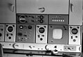 TTR and TRR operator console. The TTR was operated by three operators (range, elevation and azimuth). The TRR was operated by the track supervisor.
