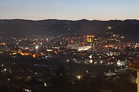 Akova’nın gece panoraması
