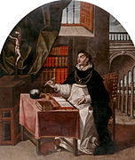 Santo Tomás de Aquino by Juan de Peñalosa