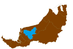 Location of Sibu