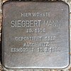 Stolperstein für Siegbert Mann