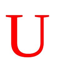 U