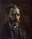 Pipolu Otoportre, 1886 Van Gogh Müzesi, Amsterdam (F180)