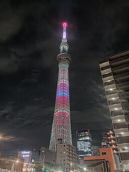 Tokyo Skytree has been the tallest structure in Tokyo, Japan, and one of the tallest in the world since its completion in 2012.