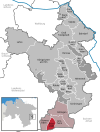 Lage der Gemeinde Beierstedt im Landkreis Helmstedt