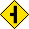 PI-4dL Minor road ahead on left