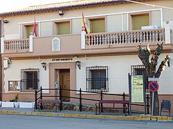 The town hall of Corral-Rubio.