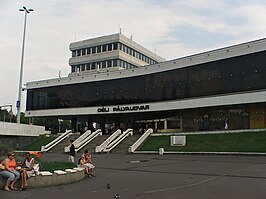 Voorzijde van station Budapest-Déli