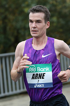 Arne Gabius beim Frankfurt-Marathon 2015