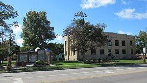 Gladwin County Courthouse in Gladwin