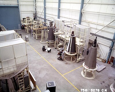 Production line of SNAP-10A reactors