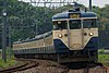 A train on the Sōbu Main Line in May 2009