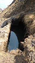 Rockcut water cistern