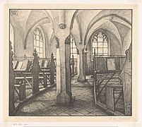 Librije bij de Walburgkerk te Zutphen, 1931