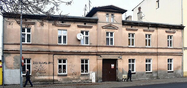 Facade on the street