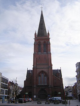 De Sint-Jozefskerk in Oostende