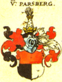 Wappen derer von Parsberg, nach Siebmacher 1605