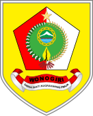 Coat of arms of Wonogiri Regency