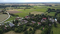 Aerial view of Skalno