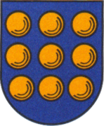 Wappen des heutigen Fleckens Gartow und der Samtgemeinde gleichen Namens