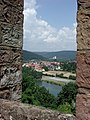 Blick von der Burg auf Kreuzwertheim
