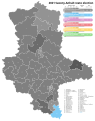 2021 Saxony-Anhalt state election, Black is CDU, AfD is Blue