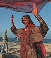 Baloch woman with Baloch jewelry