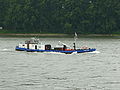 Bunkerboot auf dem Rhein