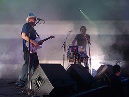 Butthole Surfers performing at the Fillmore in San Francisco in 2009