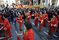 Chinese New Year Parade: the square is considered the epicenter of Rome's Chinatown