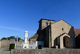 The church in Chirat-l'Eglise