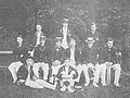 The 1898 team with Robin Gwynn (centre) as captain