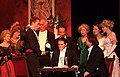 Act II, Scene 2 from La traviata being performed by Fife Opera