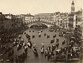 Regatta auf dem Canal Grande, Rialtobrücke