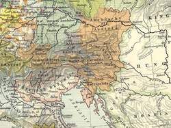 1477 yılında Avusturya Arşidüklüğü