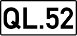 National Route 52 shield}}