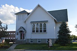 Methodist church at Raymond