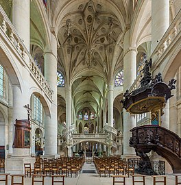 The choir screen