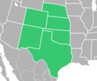 Symphyotrichum fendleri distribution map