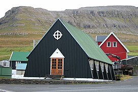 Bedehuset i Ørðavík. Foto: Erik Christensen