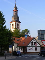 Andreaskirche mit barocker Turmhaube