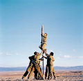 Untitled, from series "Soldiers", 90 x 90 / 140 × 140 cm, 1998.