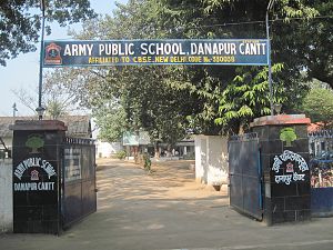 School Entrance of Army School Danapur Cantt