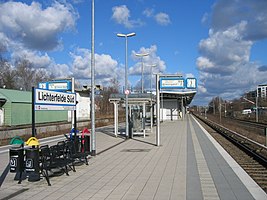 Der Bahnsteig