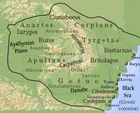 Tribes in the Dacian Kingdom, 82 BC