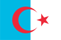 Suriye Türkmenlerinin kullandığı bayrak.