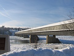 Ponte coperto ad Hartland