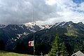 XBG-Antenna in front of Rossbode Glacier