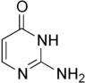 Strukturformel von Isocytosin, 3H-Tautomer